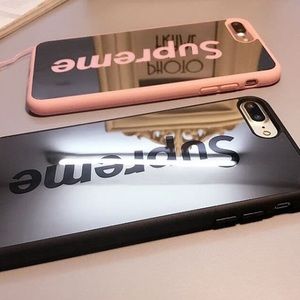 2x mirror face iPhone 7 Plus case